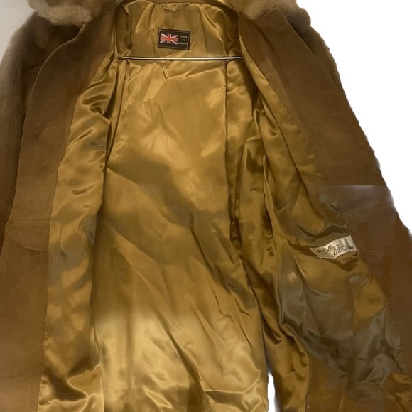 Luxury faux fur coat by Adolph Schuman for Lilli Ann - small / medium - Picture 14 of 14